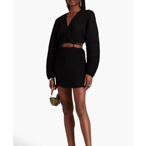 NWT - Good American - Women’s Black Cut-Out Dress